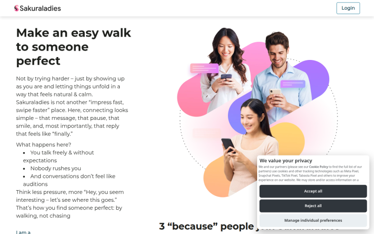 sakuraladies.com Reviews & Reviews Website Screenshot