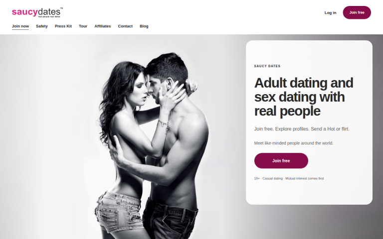 saucydates.com Reviews & Reviews Website Screenshot