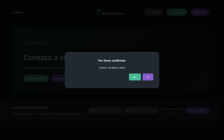 secretlove4you.com Reviews & Reviews Website Screenshot