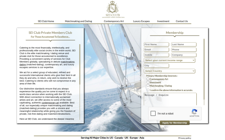 seiclub.com Reviews & Reviews Website Screenshot