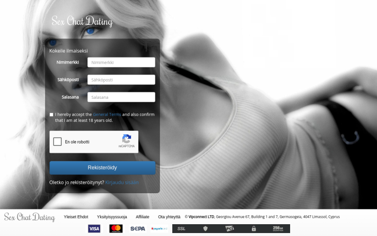 sexchat-dating.com Reviews & Reviews Website Screenshot