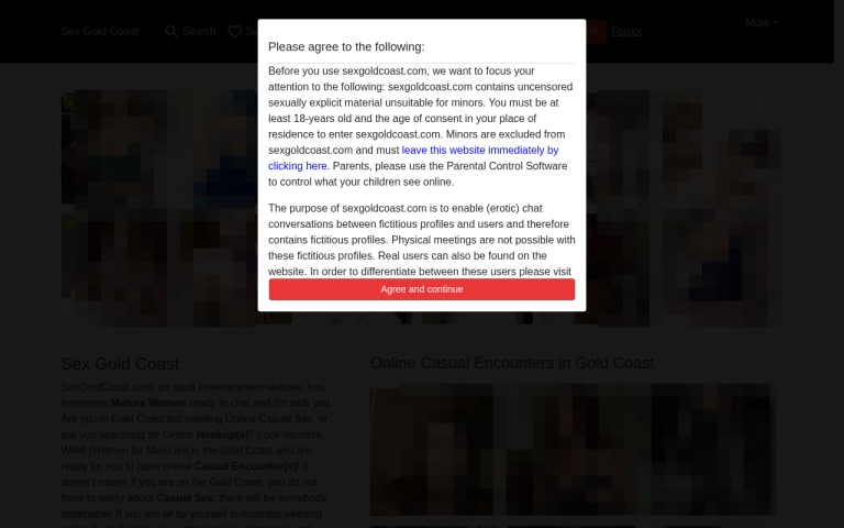 sexgoldcoast.com Reviews & Reviews Website Screenshot