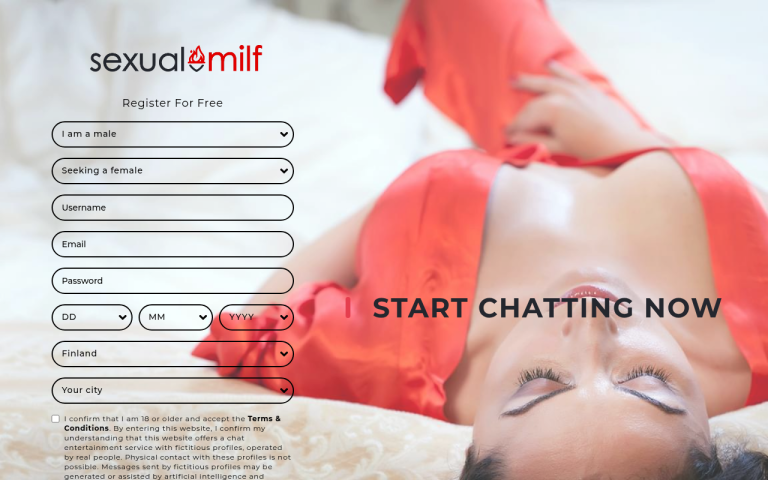 sexualmilf.com Reviews & Reviews Website Screenshot