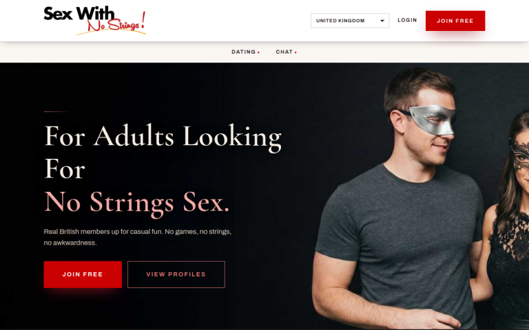 sexwithnostrings.com Reviews & Reviews Website Screenshot