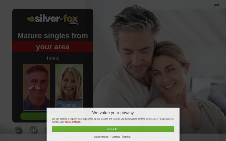 silver-fox.dating Reviews & Reviews Website Screenshot