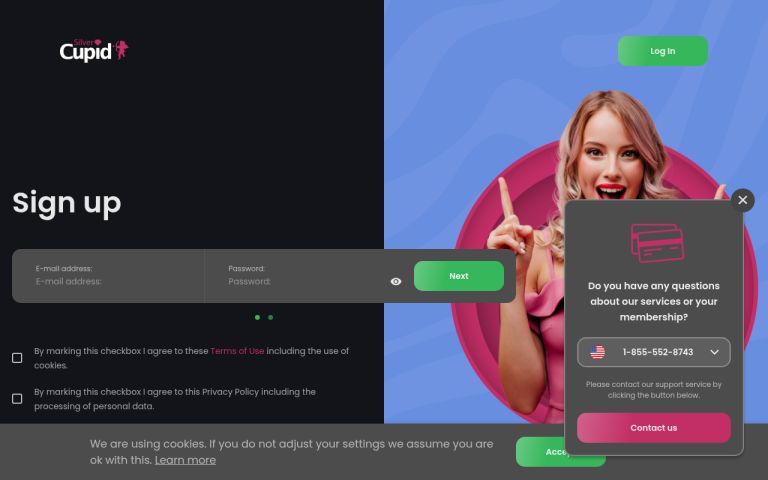 silvercupid.com Reviews & Reviews Website Screenshot