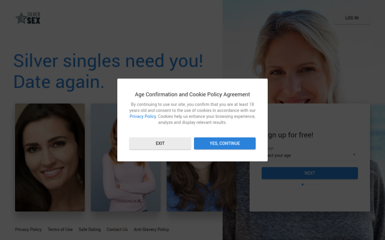 silversex.com Reviews & Reviews Website Screenshot