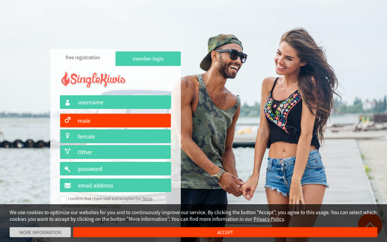 singlekiwis.co.nz Reviews & Reviews Website Screenshot