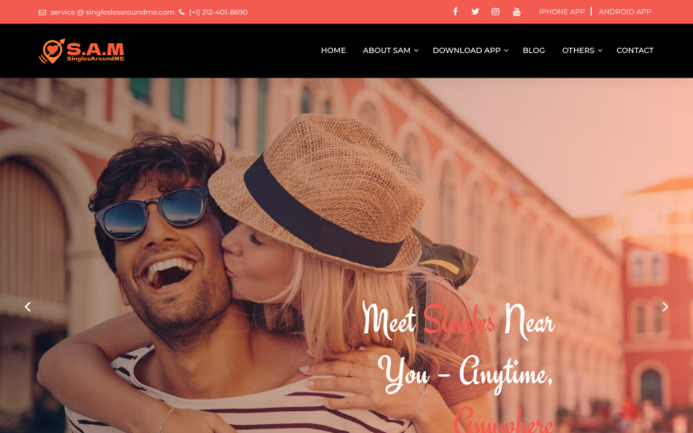 singlesaroundme.com Reviews & Reviews Website Screenshot