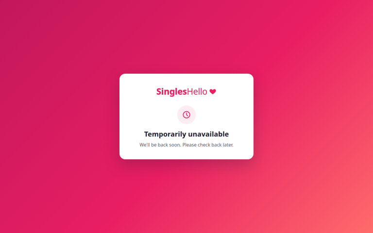 singleshello.com Reviews & Reviews Website Screenshot