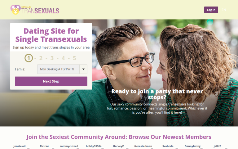 singletransexuals.com Reviews & Reviews Website Screenshot