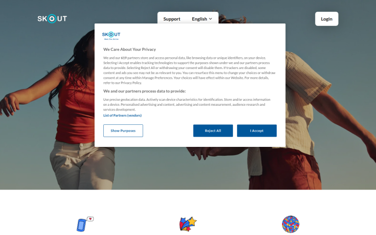 skout.com Reviews & Reviews Website Screenshot