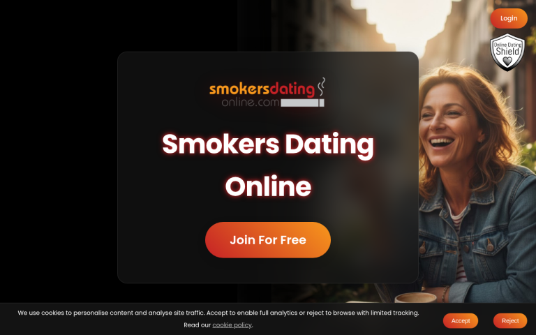 smokersdatingonline.com Reviews & Reviews Website Screenshot