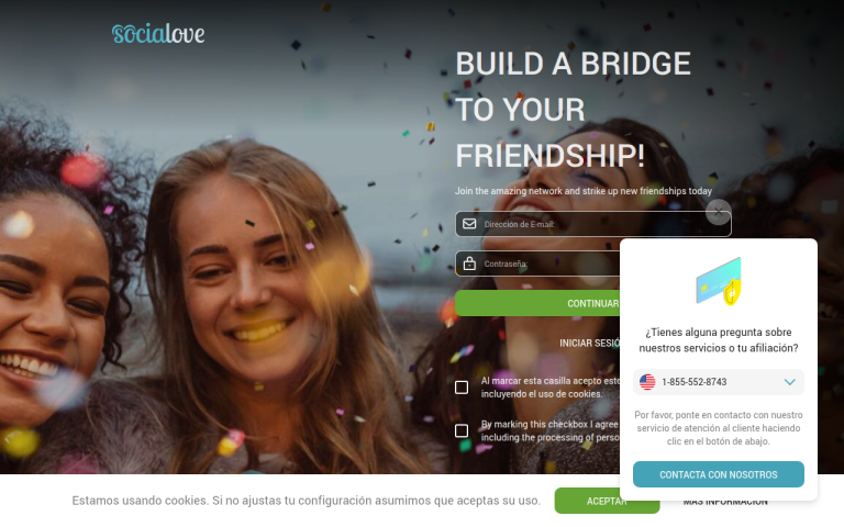 socialove.com Reviews & Reviews Website Screenshot