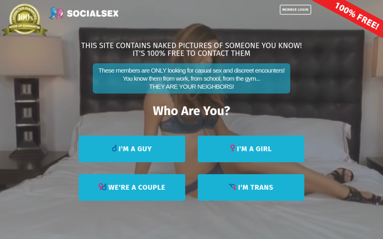 socialsex.com Reviews & Reviews Website Screenshot