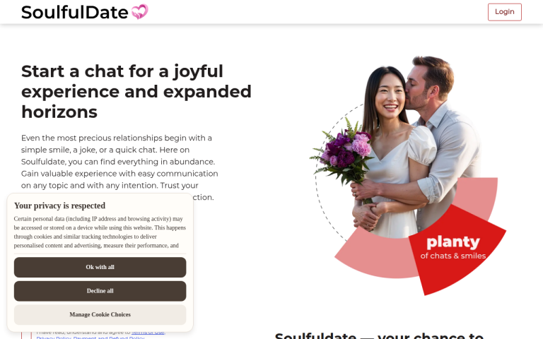 soulfuldate.com Reviews & Reviews Website Screenshot