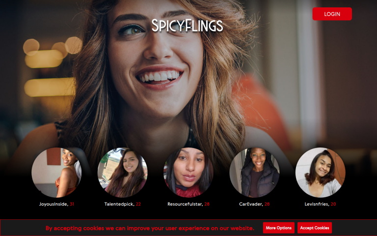 spicyflings.com Reviews & Reviews Website Screenshot
