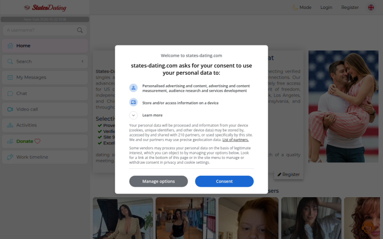 states-dating.com Reviews & Reviews Website Screenshot