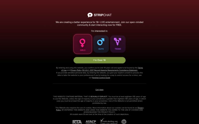 stripchat.com Reviews & Reviews Website Screenshot