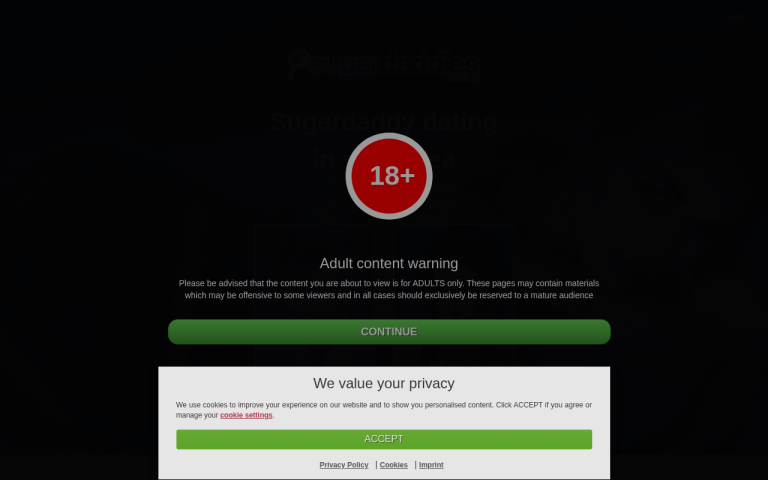 sugardaddies.dating Reviews & Reviews Website Screenshot