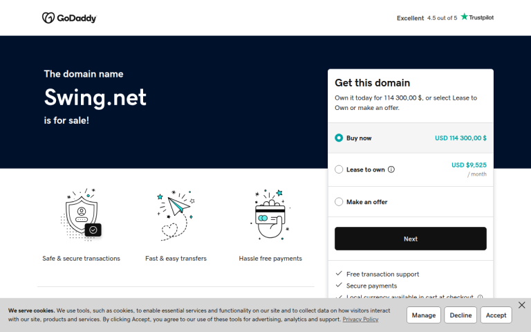 swing.net Reviews & Reviews Website Screenshot