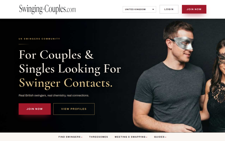 swinging-couples.com Reviews & Reviews Website Screenshot