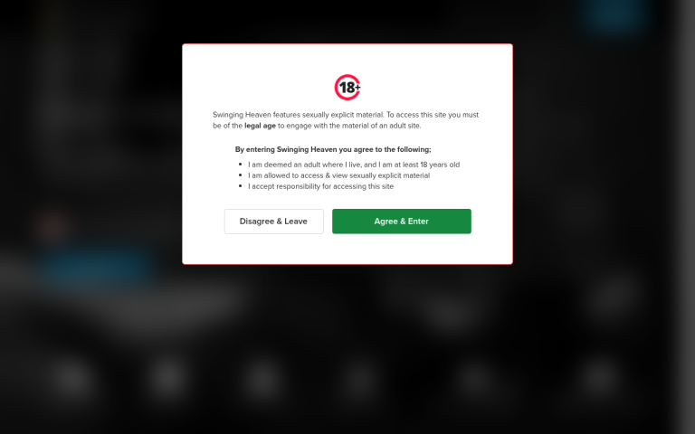 swingingheaven.ca Reviews & Reviews Website Screenshot