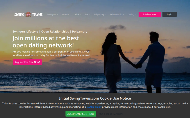 swingtowns.com Reviews & Reviews Website Screenshot