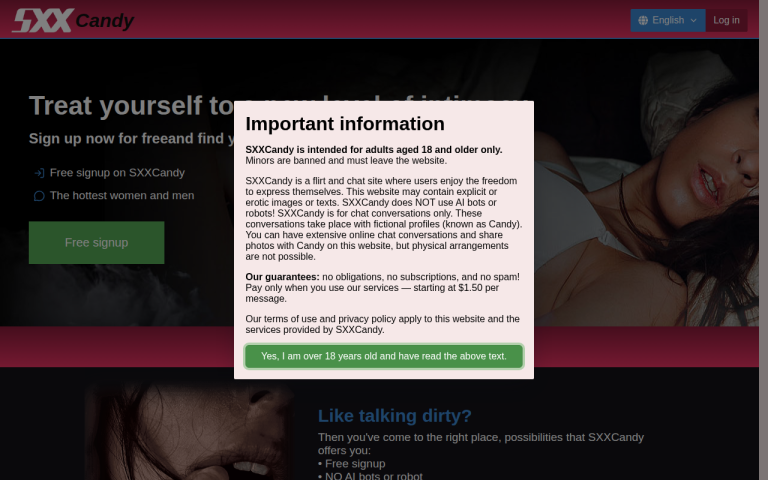 sxxcandy.com Reviews & Reviews Website Screenshot