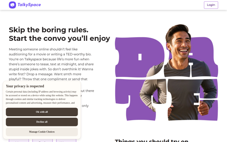 talkyspace.com Reviews & Reviews Website Screenshot