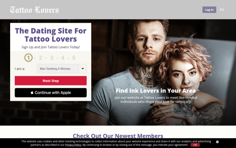 tattoolovers.com Reviews & Reviews Website Screenshot