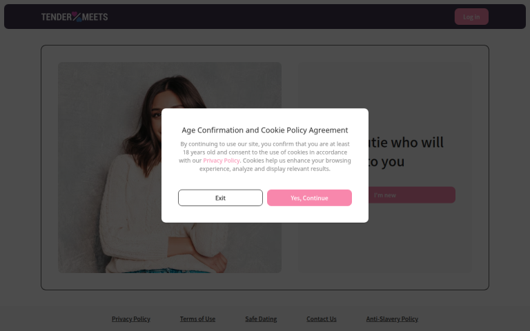 tendermeets.com Reviews & Reviews Website Screenshot