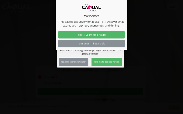 thecasuallounge.com Reviews & Reviews Website Screenshot