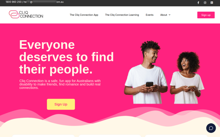 thecliqconnection.com.au Reviews & Reviews Website Screenshot