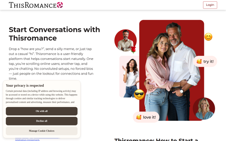 thisromance.com Reviews & Reviews Website Screenshot