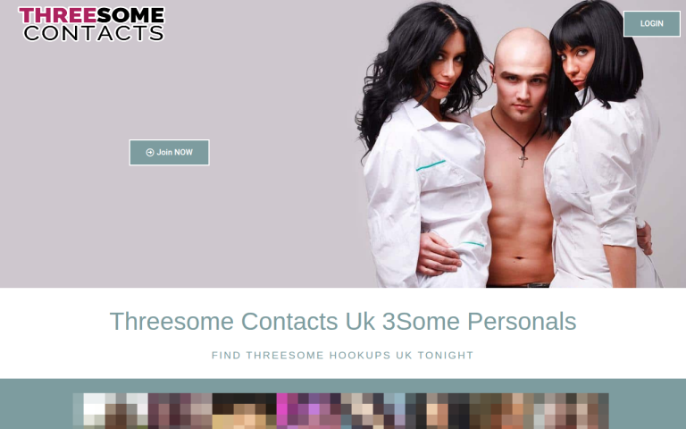 threesome-contacts.co.uk Reviews & Reviews Website Screenshot