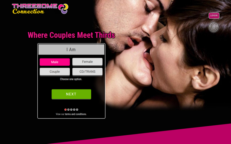 threesomeconnection.com Reviews & Reviews Website Screenshot