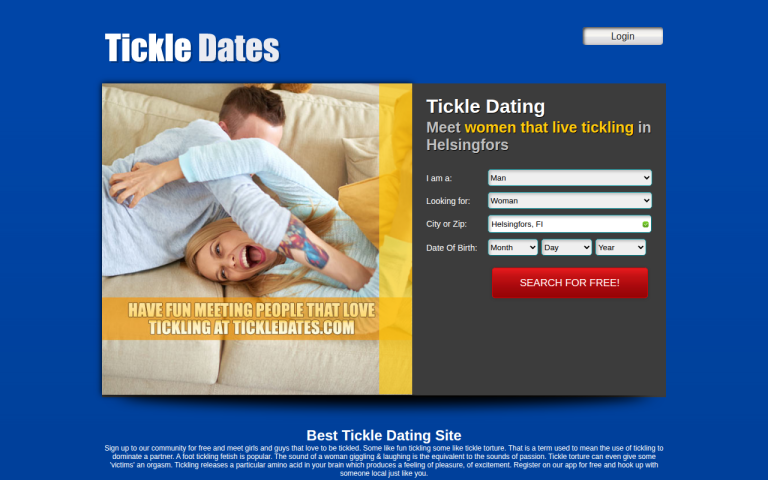 tickledates.com Reviews & Reviews Website Screenshot