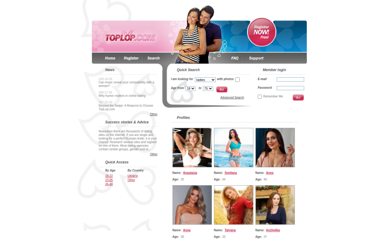 toplop.com Reviews & Reviews Website Screenshot