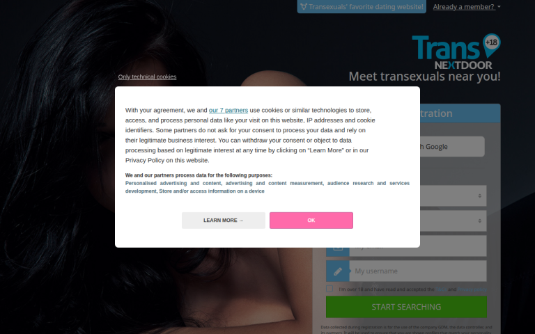 trans-nextdoor.com Reviews & Reviews Website Screenshot