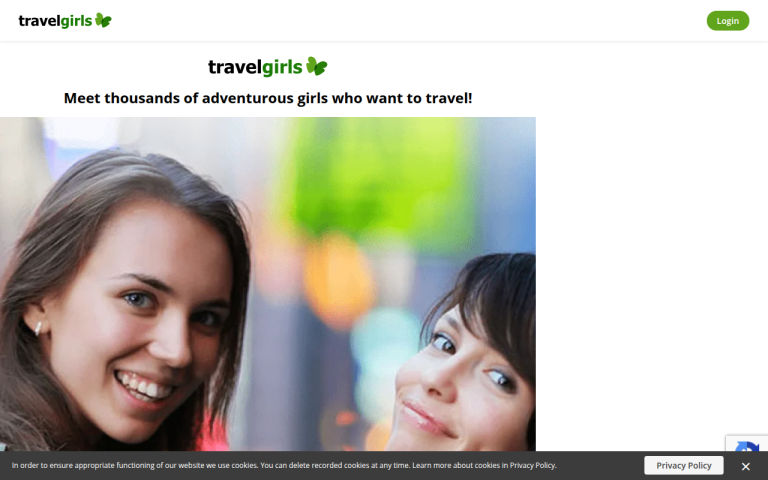 travelgirls.com Reviews & Reviews Website Screenshot