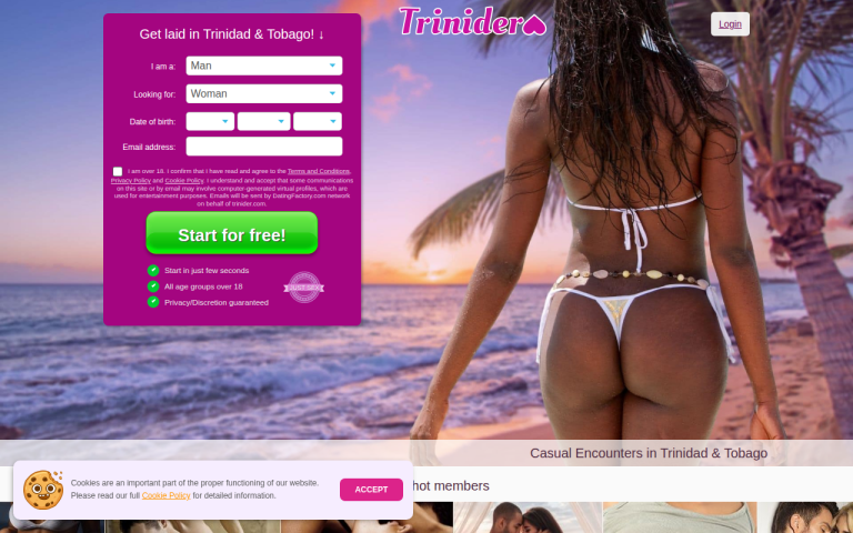 trinider.com Reviews & Reviews Website Screenshot