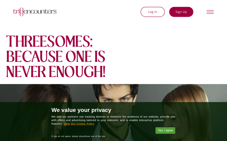 trioencounters.com Reviews & Reviews Website Screenshot