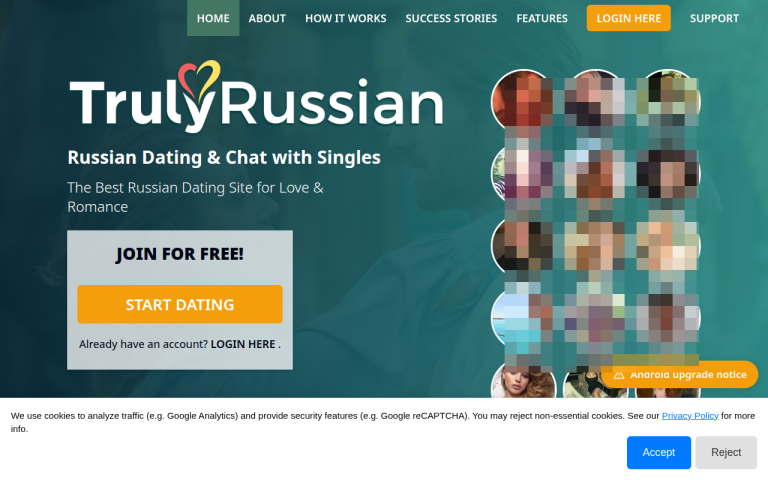 trulyrussian.com Reviews & Reviews Website Screenshot