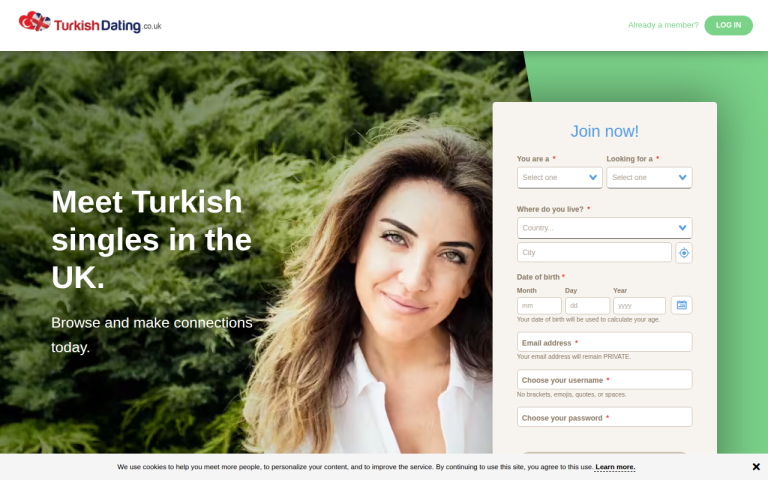 turkishdating.co.uk Reviews & Reviews Website Screenshot
