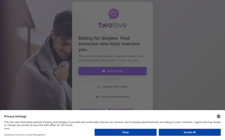 two-dating.com Reviews & Reviews Website Screenshot