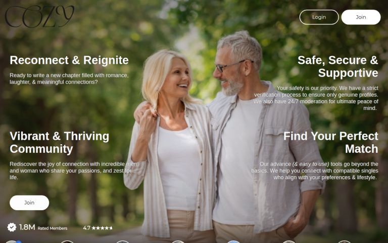 ukseniordating.co.uk Reviews & Reviews Website Screenshot