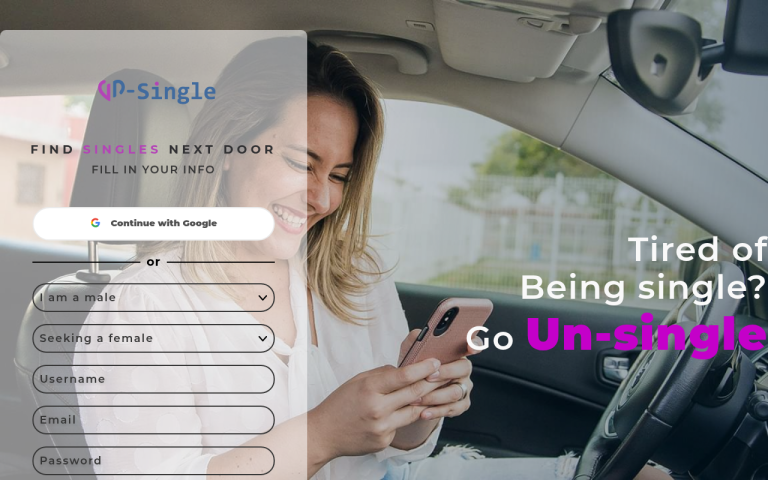 un-single.com Reviews & Reviews Website Screenshot