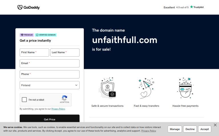unfaithfull.com Reviews & Reviews Website Screenshot