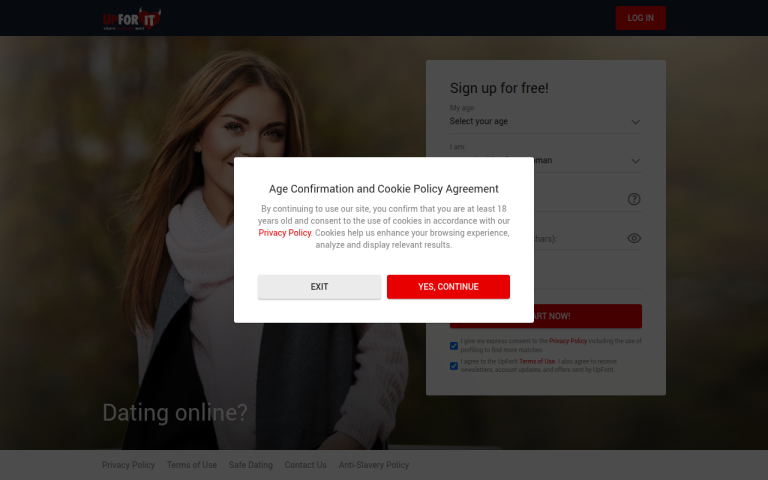 upforit.com Reviews & Reviews Website Screenshot